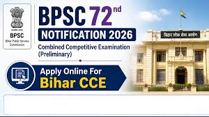 BPSC 72nd Notification 2026
