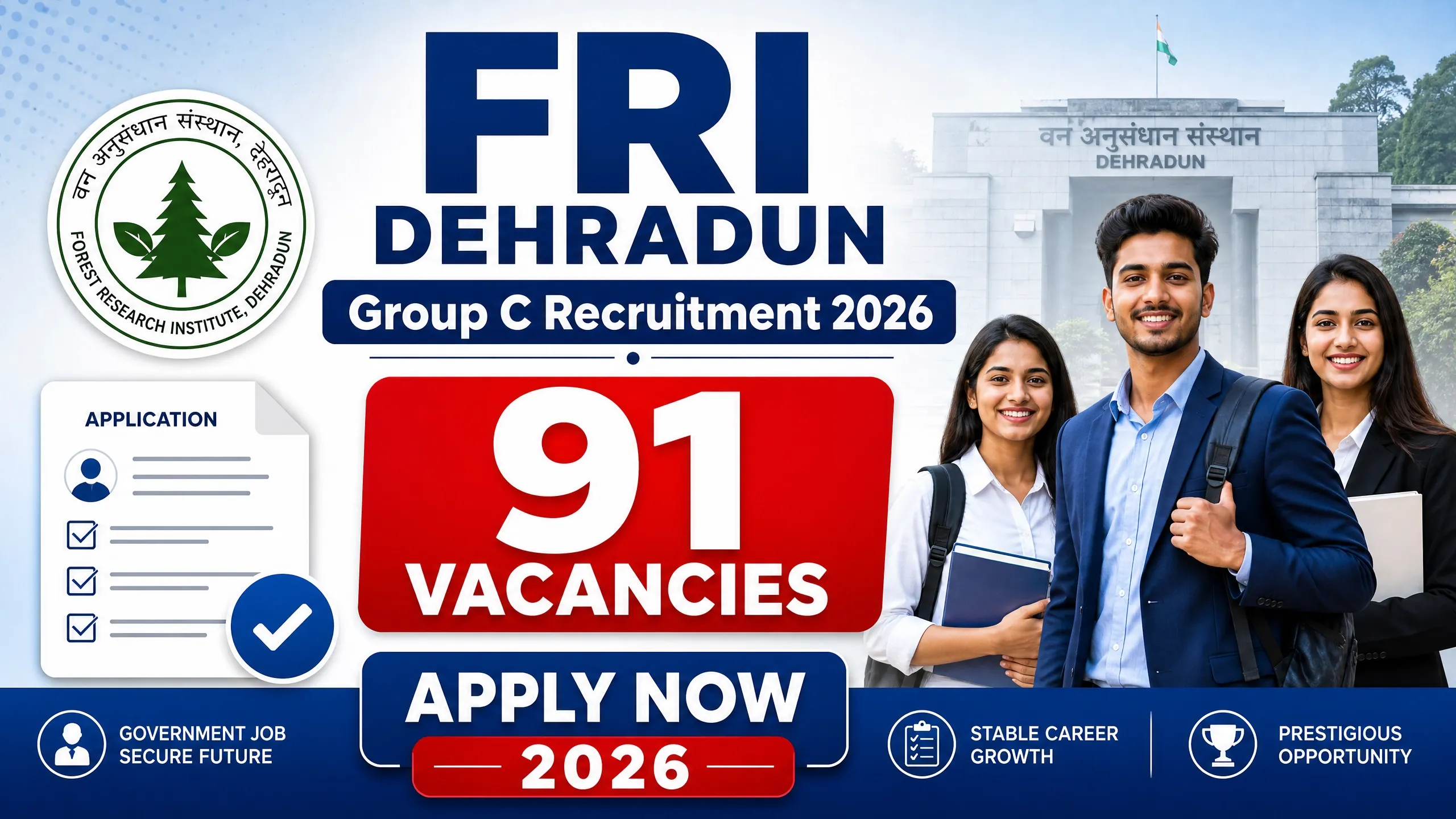 FRI Dehradun Group C Recruitment 2026