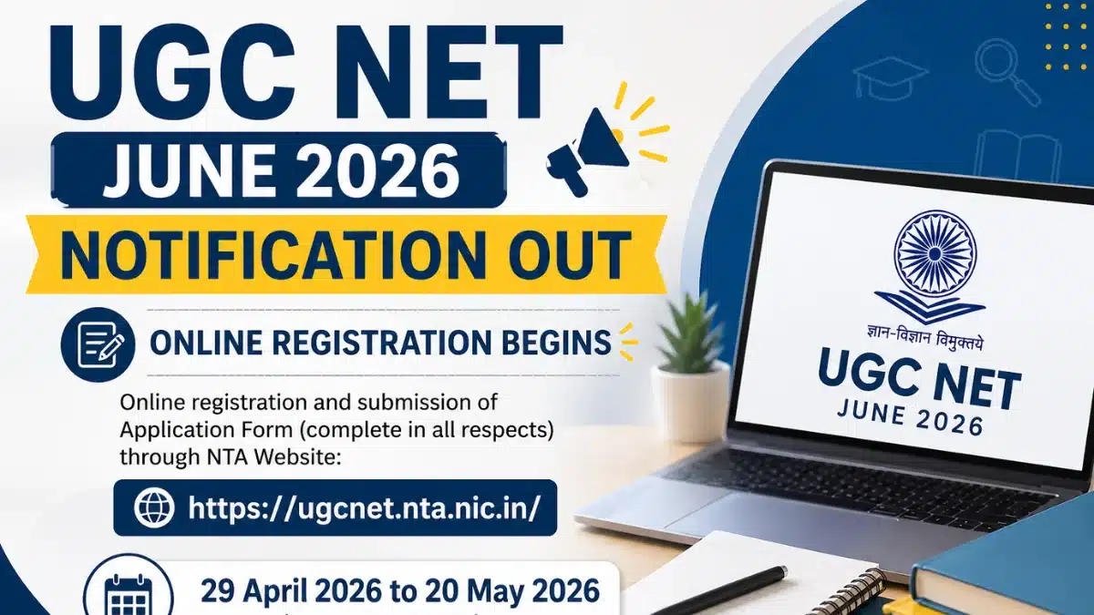 UGC NET Notification 2026