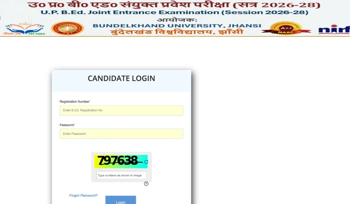 UP BEd Admit Card 2026 Out