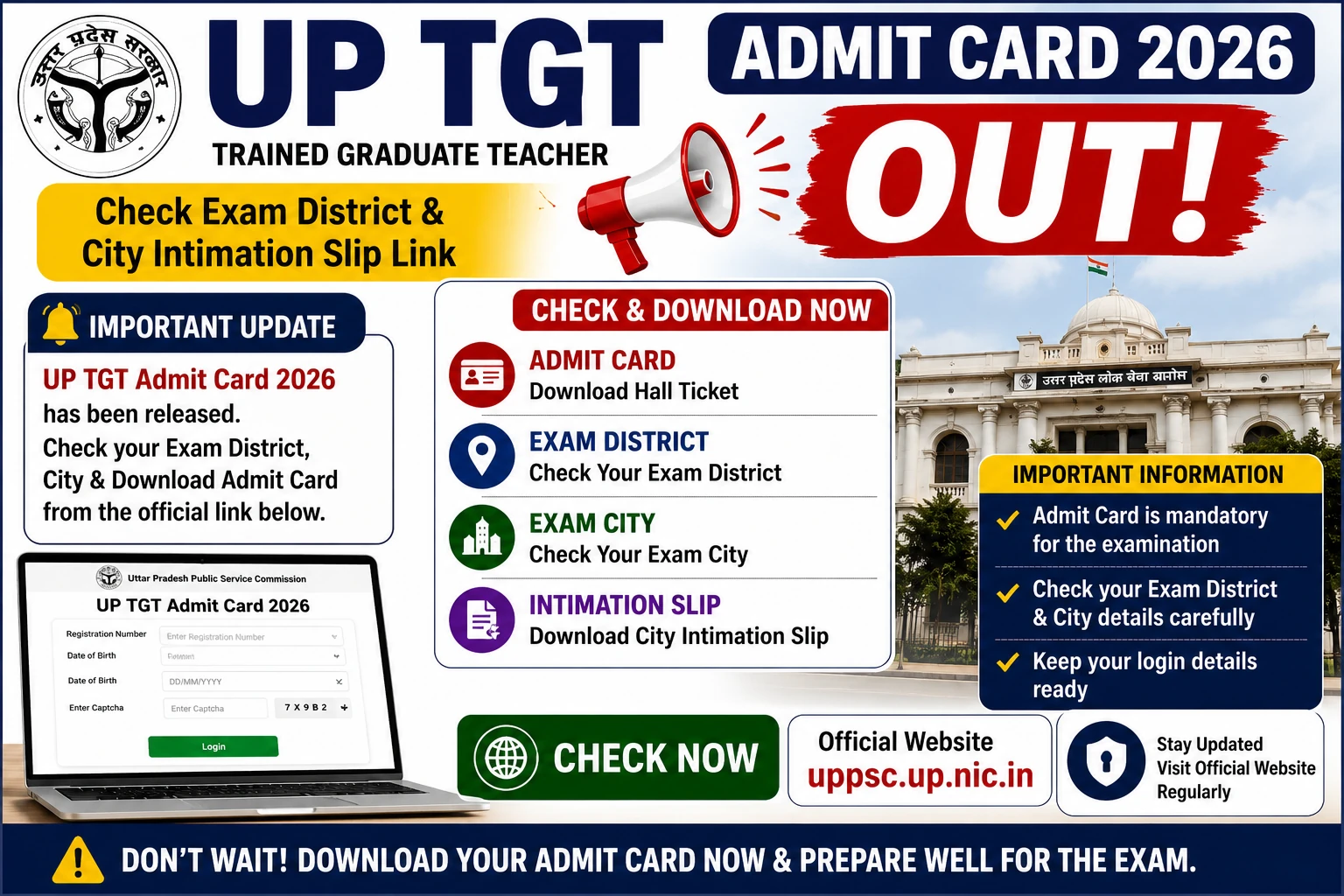 up-tgt-admit-card-2026