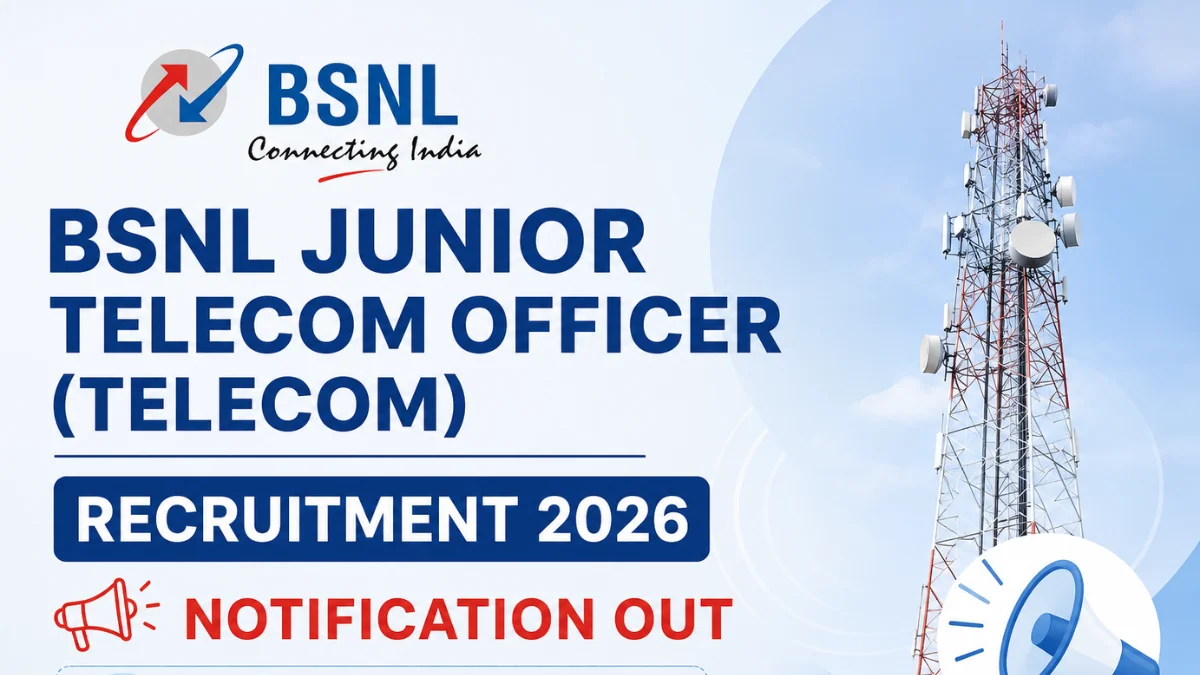 BSNL JTO Recruitment 2026