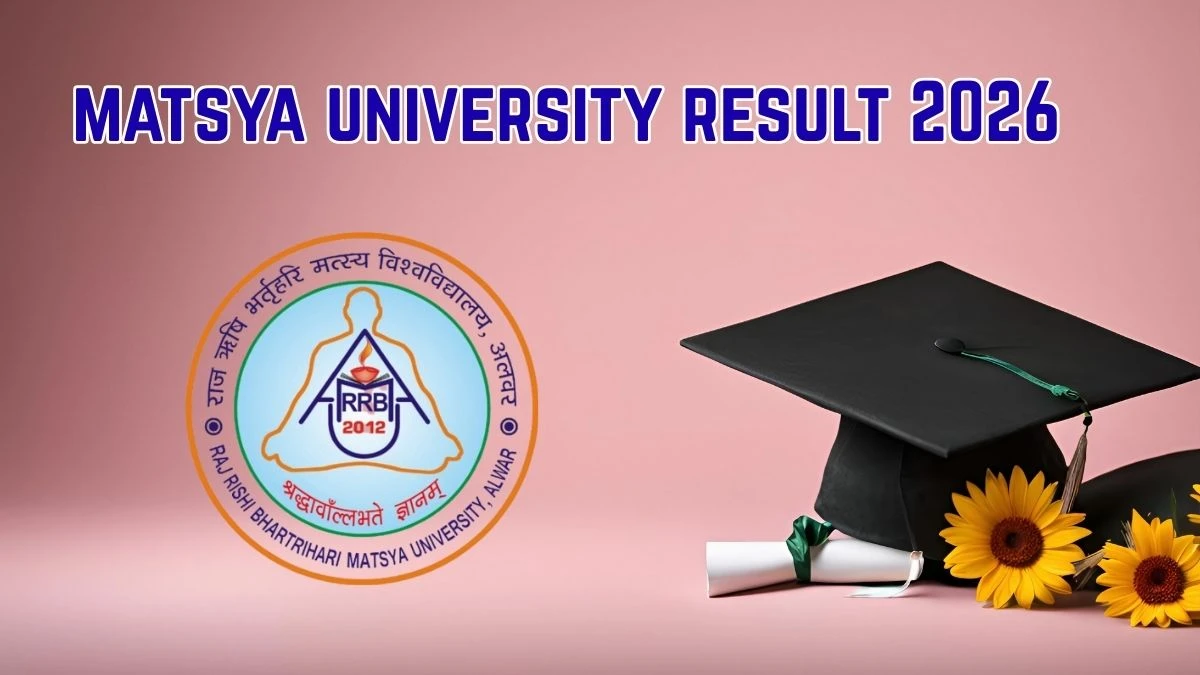 Matsya University Result 2026 OUT