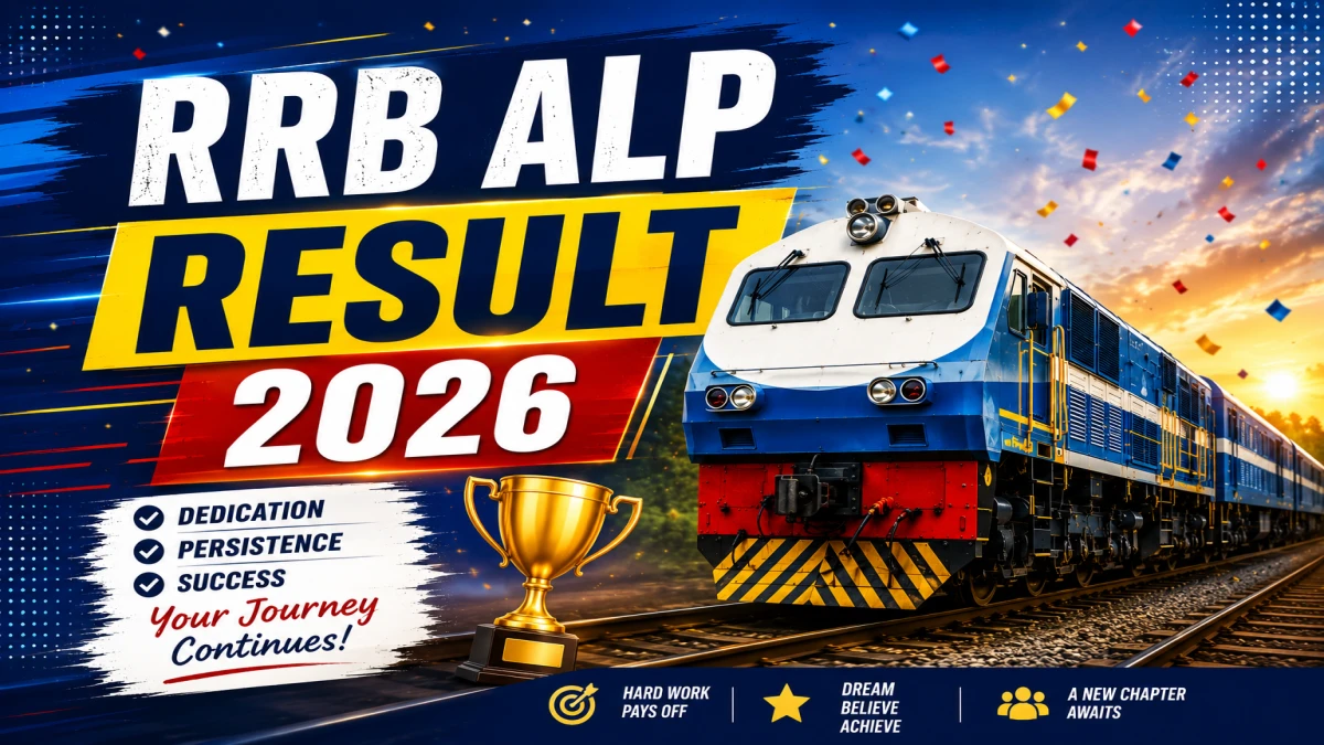 RRB ALP Result 2026 Out, CEN 01/2025