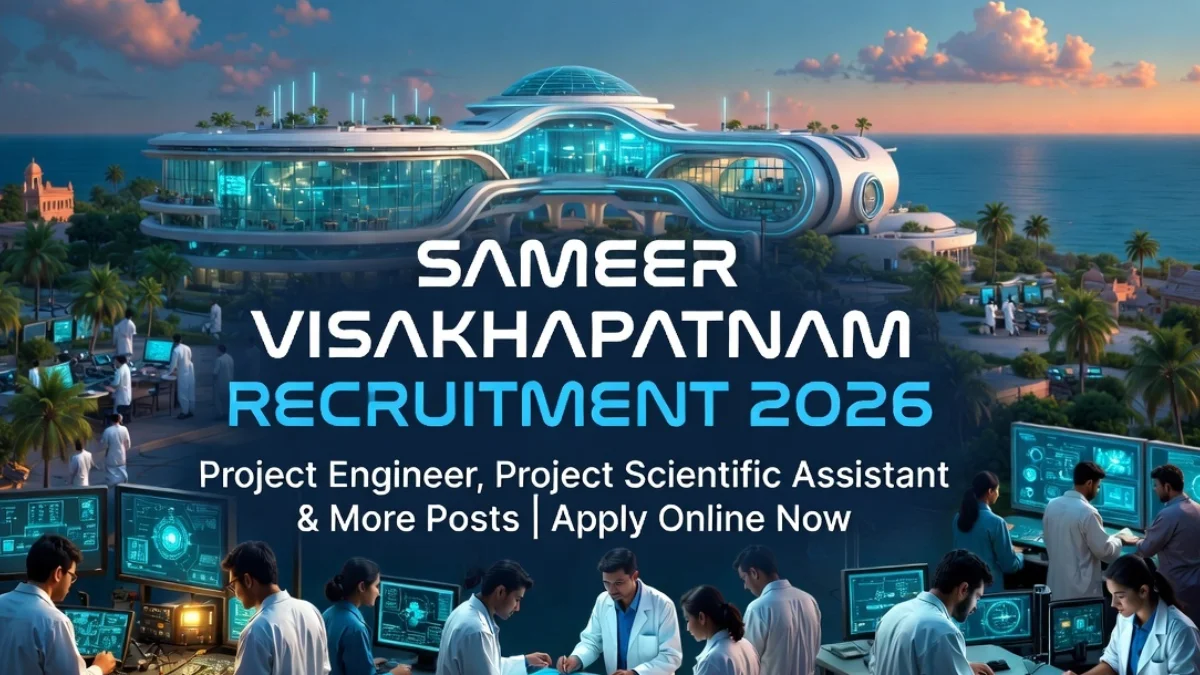 SAMEER Vishakhapatnam Recruitment 2026