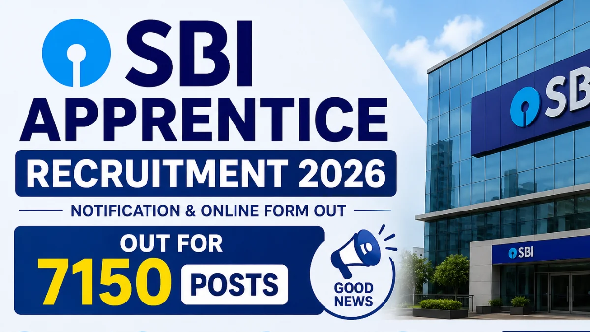 SBI Apprentice Recruitment 2026