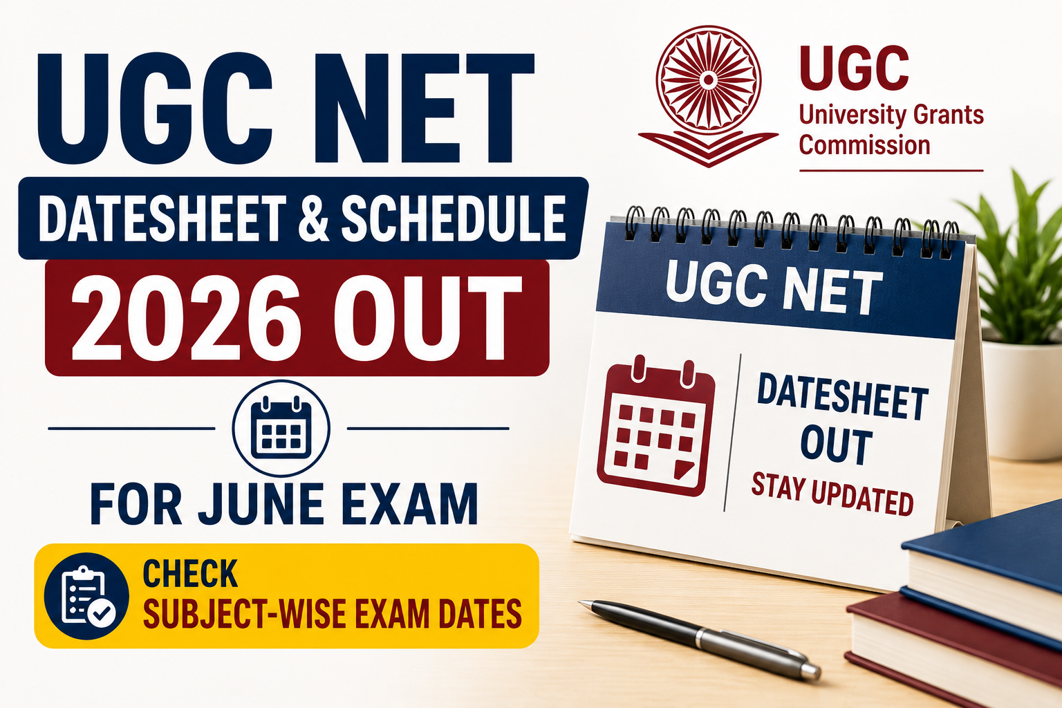 UGC NET Datesheet and Schedule 2026 OutUGC NET Datesheet and Schedule 2026 Out