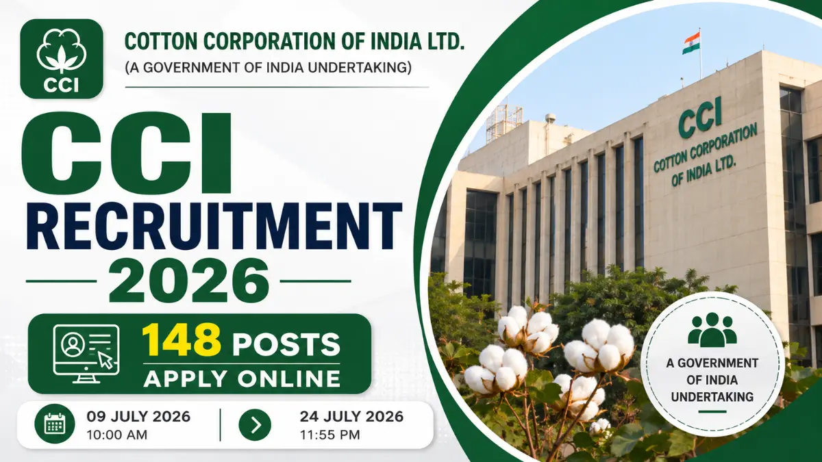 CCI Recruitment 2026